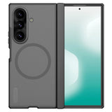 Husa de protectie Nillkin Super Frosted Shield Fold Magnetic compatibil cu Samsung Galaxy Z Fold8 Ultra, Negru Transparent