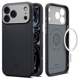 Husa de protectie Spigen Caseology Nano Pop compatibil cu iPhone 17 Pro Max / iPhone 18 Pro Max, Negru