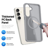 Husa de protectie Dux Ducis Yind MagSafe compatibil cu Samsung Galaxy S26 FE / Samsung Galaxy S25 FE, Gri