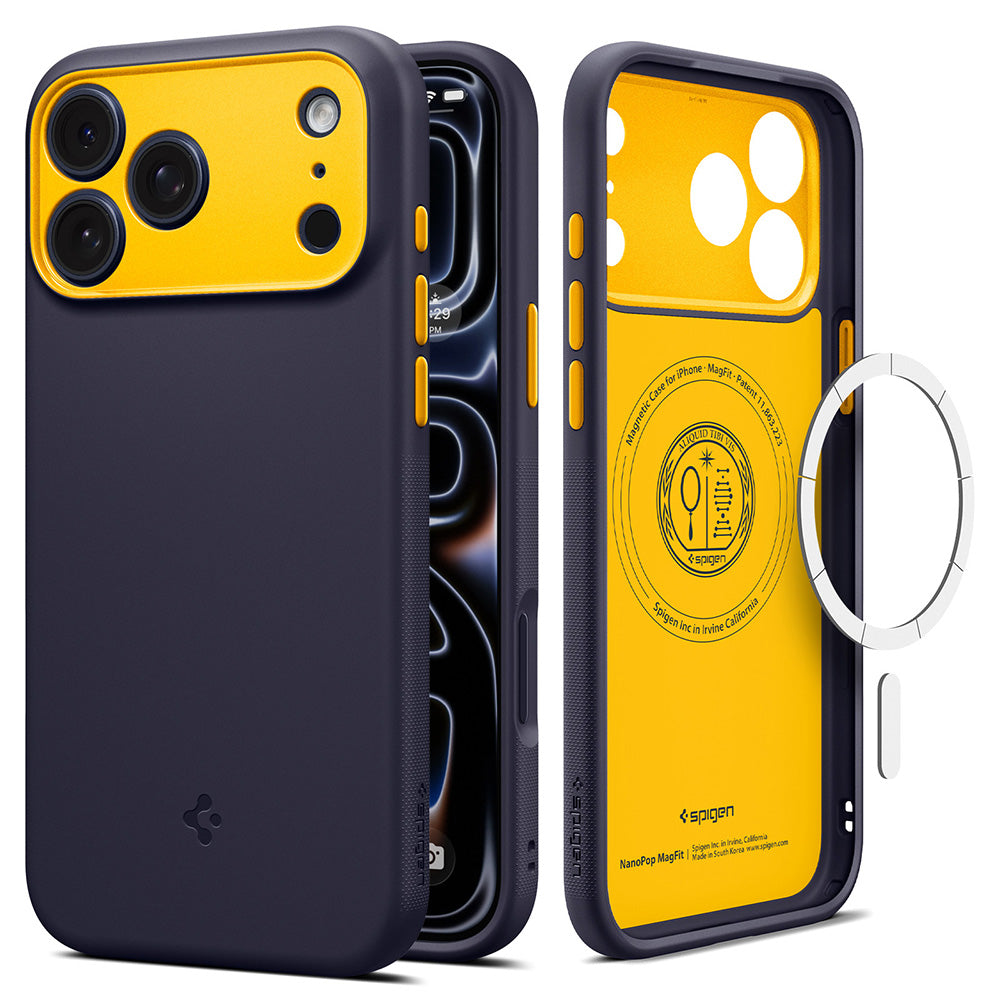 Husa de protectie Spigen Caseology Nano Pop compatibil cu iPhone 17 Pro Max / iPhone 18 Pro Max, Mov
