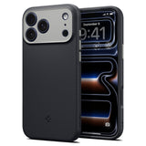 Husa de protectie Spigen Caseology Nano Pop compatibil cu iPhone 17 Pro / iPhone 18 Pro, Negru