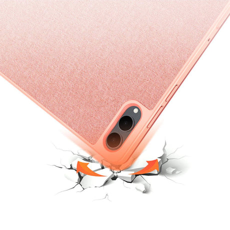 Dux Ducis Domo Series tok Samsung Galaxy Tab S12 Ultra / Tab S11 Ultra készülékhez, rózsaszín