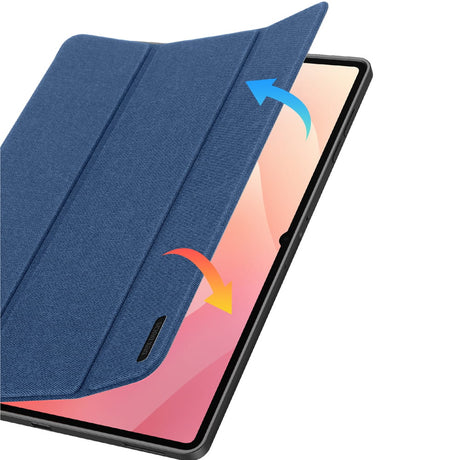 Dux Ducis Domo Series kék tablet tok Samsung Galaxy Tab S11 Ultra / Tab S12 Ultra készülékhez