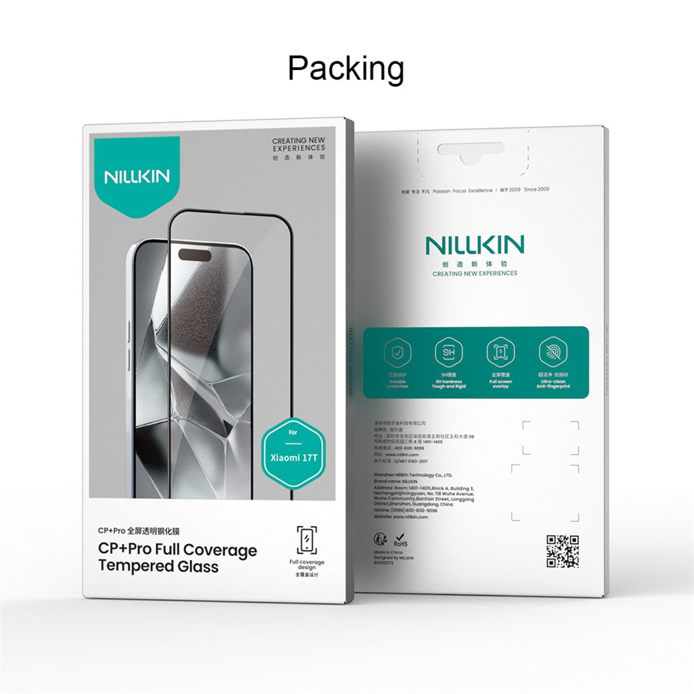 Folie de protectie Nillkin CP+PRO compatibil cu iPhone 13 / iPhone 13 Pro / iPhone 14, Negru