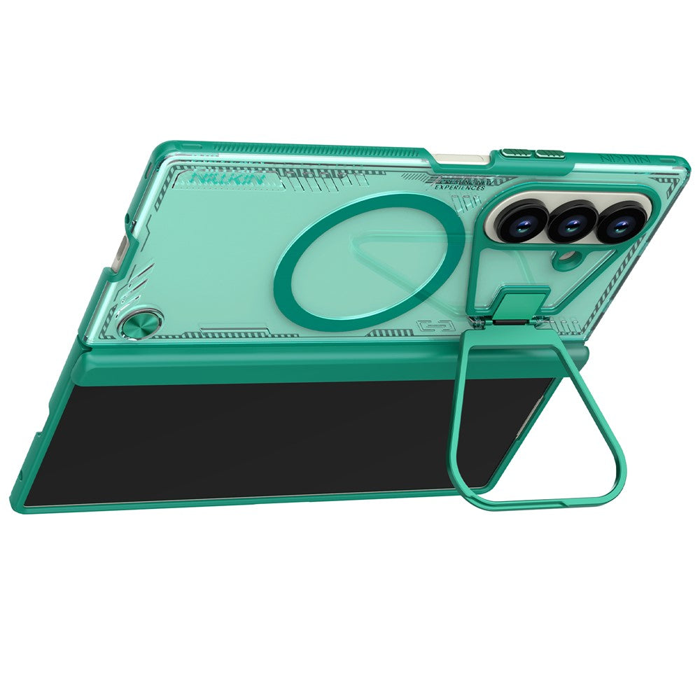 Husa de protectie Nillkin Iceblade Prop Magnetic compatibil cu Samsung Galaxy Z Fold7, Verde