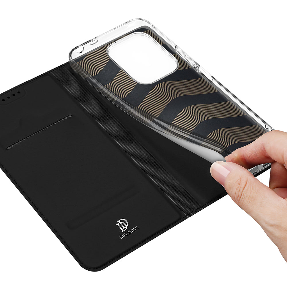 Husa de protectie Dux Ducis Skin Pro compatibil cu Xiaomi Redmi 17 4G / Redmi 17 5G, Negru