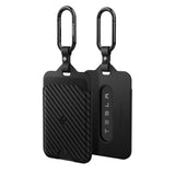 Carcasa Protectie pentru Card Acces Tesla (set 2) - Spigen Air Fit TO244 (ACP08794) - Carbon Black