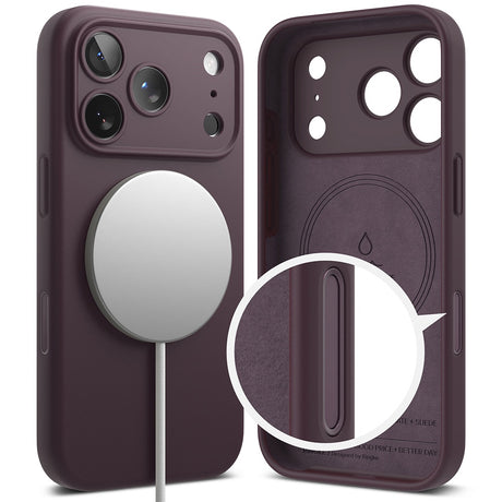 Ringke védőtok iPhone 18 Pro készülékhez, bordó