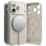 Husa de protectie Ringke compatibil cu iPhone 18 Pro, Crem