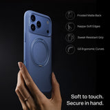 Husa de protectie Torras Ostand O1 Guardian compatibil cu iPhone 17 Pro / iPhone 18 Pro, Albastru