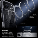 Husa de protectie Torras Ostand O1 Guardian compatibil cu iPhone 18 Pro Max / iPhone 17 Pro Max, Transparent