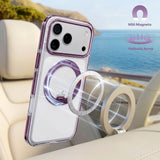 Husa de protectie Torras Ostand O3 Light compatibil cu iPhone 17 Pro / iPhone 18 Pro, Mov