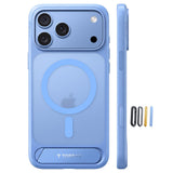 Husa de protectie Torras Ostand L1 Guardian compatibil cu iPhone 18 Pro Max / iPhone 17 Pro Max, Albastru
