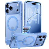 Husa de protectie Torras Ostand L1 Guardian compatibil cu iPhone 18 Pro Max / iPhone 17 Pro Max, Albastru