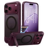 Husa de protectie Torras Ostand L1 Guardian compatibil cu iPhone 18 Pro / iPhone 17 Pro, Mov