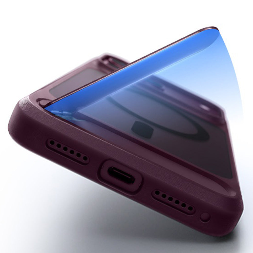 Husa de protectie Torras Ostand L1 Guardian compatibil cu iPhone 18 Pro Max / iPhone 17 Pro Max, Mov