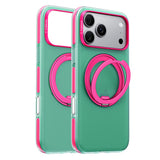 Husa de protectie Torras Ostand O3 compatibil cu iPhone 17 Pro Max / iPhone 18 Pro Max, Verde