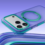 Husa de protectie Torras Ostand O3 compatibil cu iPhone 17 Pro Max / iPhone 18 Pro Max, Albastru