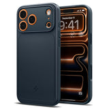 Husa de protectie Spigen Thin Fit compatibil cu iPhone 17 Pro Max / iPhone 18 Pro Max, Albastru inchis