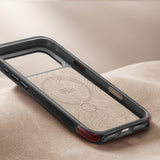 Husa de protectie Torras Ostand Q3 Air Pro compatibil cu iPhone 18 Pro / iPhone 17 Pro, Negru