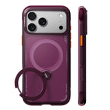 Husa de protectie Torras Ostand Q3 Air compatibil cu iPhone 18 Pro Max / iPhone 17 Pro Max, Mov