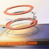 Husa de protectie Torras Ostand O3 Air Gradient compatibil cu iPhone 17 Pro / iPhone 18 Pro, Albastru