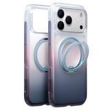 Husa de protectie Torras Ostand O3 Air Gradient compatibil cu iPhone 18 Pro / iPhone 17 Pro, Mov