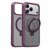Husa de protectie Torras Ostand Spin Series compatibil cu iPhone 18 Pro Max / iPhone 17 Pro Max, Mov