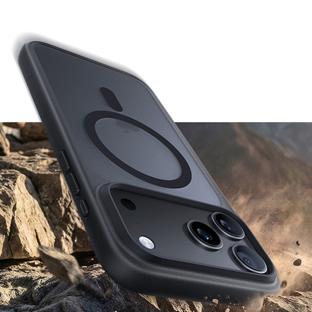 Husa de protectie Torras Guardian Magnetic compatibil cu iPhone 17 Pro / iPhone 18 Pro, Negru