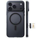 Husa de protectie Torras Guardian Magnetic compatibil cu iPhone 17 Pro / iPhone 18 Pro, Negru