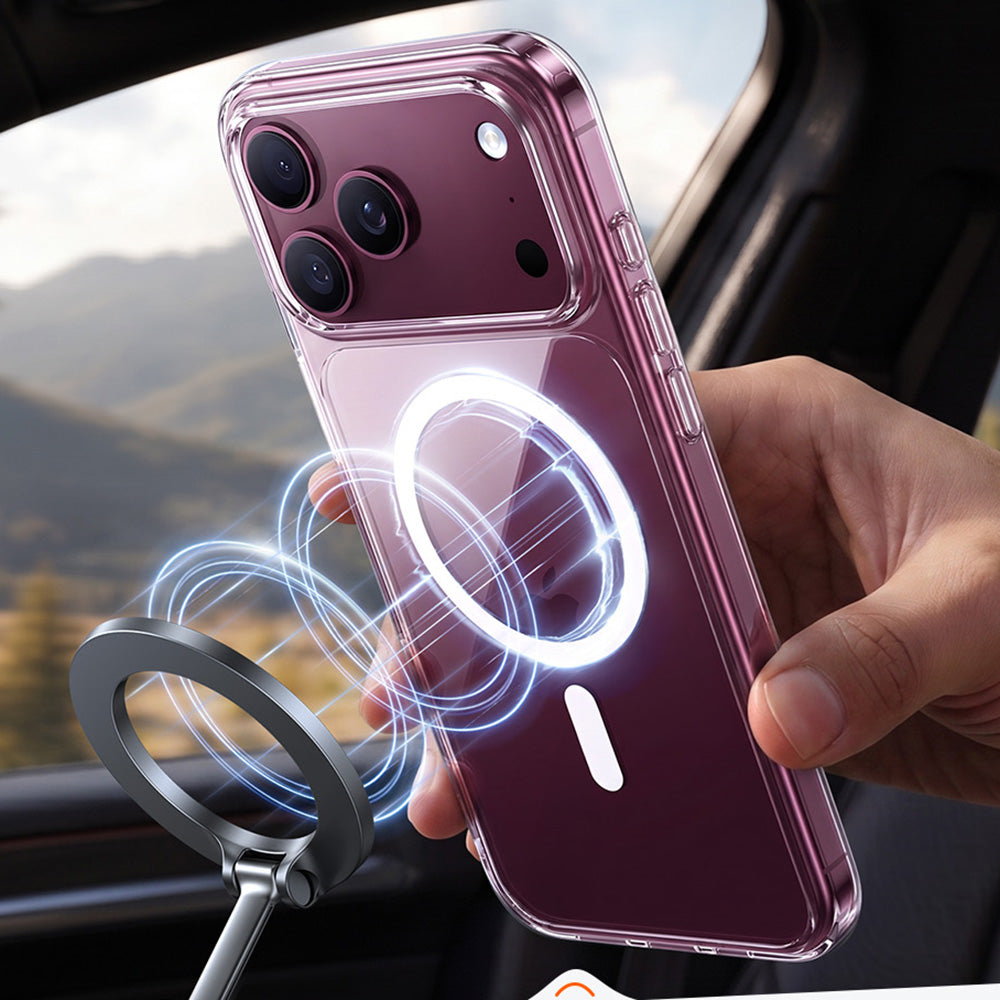 Husa de protectie Torras Guardian Magnetic compatibil cu iPhone 18 Pro Max / iPhone 17 Pro Max, Transparent