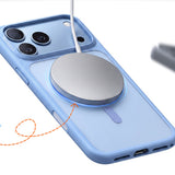 Husa de protectie Torras Guardian Magnetic Series compatibil cu iPhone 17 Pro / iPhone 18 Pro, Albastru