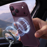 Husa de protectie Torras Guardian Magnetic compatibil cu iPhone 18 Pro Max / iPhone 17 Pro Max, Mov
