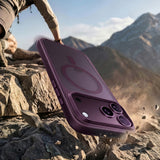 Husa de protectie Torras Guardian Magnetic compatibil cu iPhone 17 Pro / iPhone 18 Pro, Mov