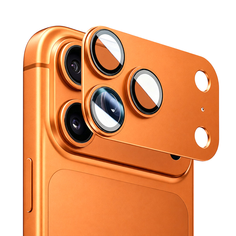 Folie de protectie Blueo compatibil cu iPhone 17 Pro, Portocaliu