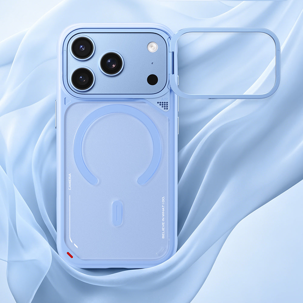 Husa de protectie Blueo compatibil cu iPhone 17 Pro Max / iPhone 18 Pro Max, Alb