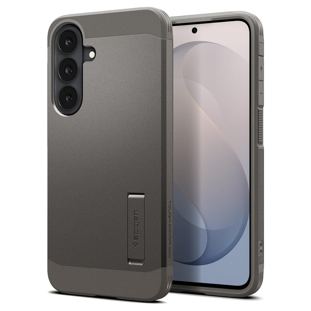 Husa de protectie Spigen Tough Armor compatibil cu Samsung Galaxy S26 FE, Gri