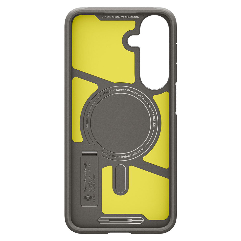 Husa de protectie Spigen Tough Armor compatibil cu Samsung Galaxy S26 FE, Gri