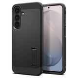 Husa de protectie Spigen Tough Armor compatibil cu Samsung Galaxy S26 FE, Negru