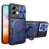 Techsuit CamGuard Pro védőtok Xiaomi Redmi 17 4G / Redmi 17 5G készülékhez, kék
