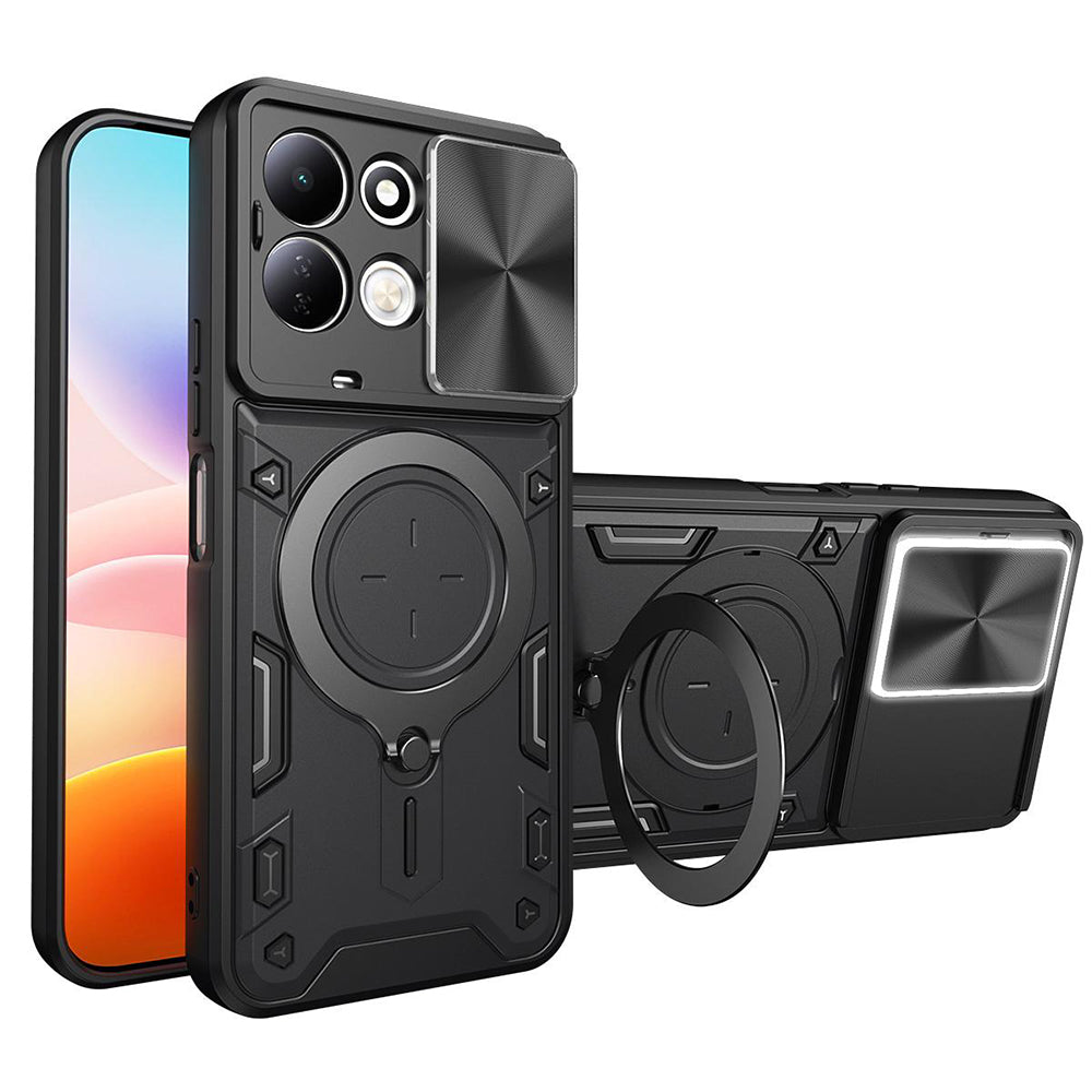 Husa de protectie Techsuit CamGuard Pro compatibil cu Xiaomi Redmi 17 4G / Redmi 17 5G, Negru