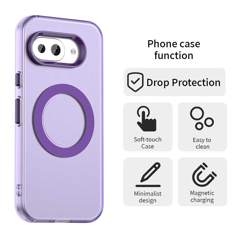 Husa de protectie Techsuit CandyCase MagSafe compatibil cu Google Pixel 10a, Mov