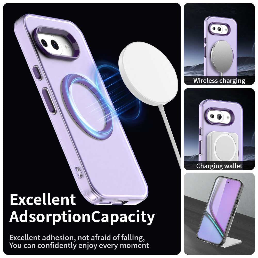 Husa de protectie Techsuit CandyCase MagSafe compatibil cu Google Pixel 10a, Mov