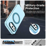 Husa de protectie Techsuit CandyCase MagSafe compatibil cu Google Pixel 10a, Albastru
