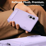 Husa de protectie Torras Ostand L1 Guardian compatibil cu Samsung Galaxy Z Fold8, Mov