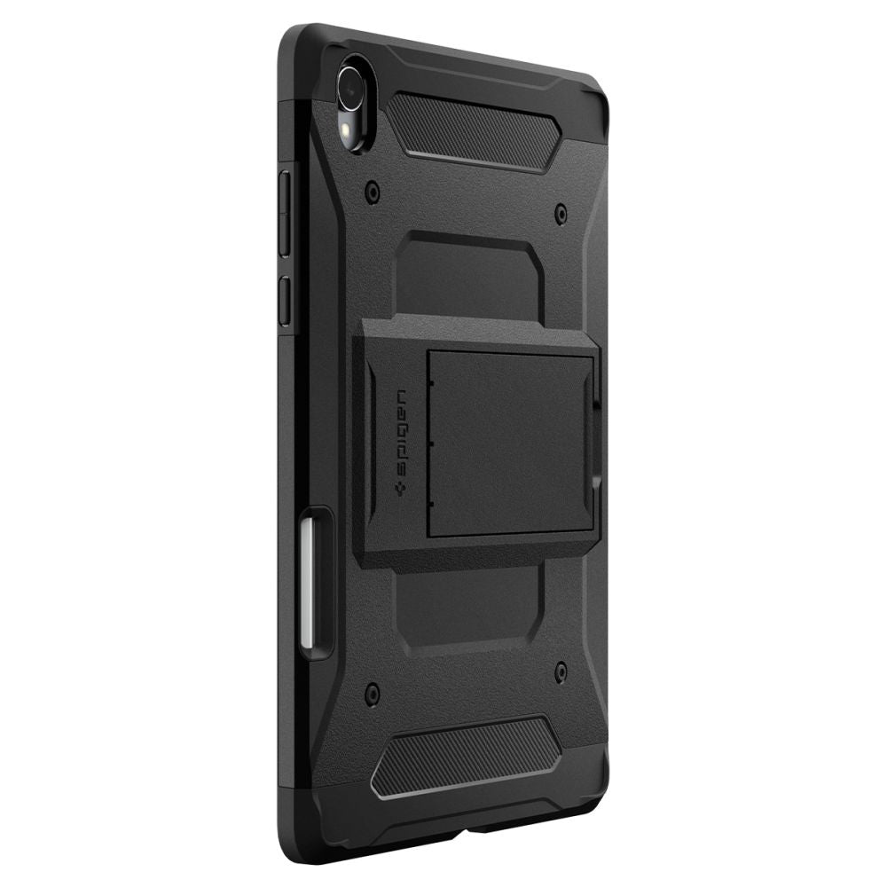 Husa de protectie tableta Spigen Tough Armor Pro compatibil cu Samsung Galaxy Tab S12 Plus, Negru