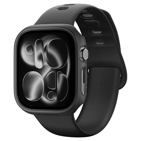 Spigen okosóra tok Apple Watch 12 42mm készülékhez, fekete