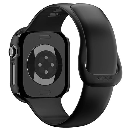 Spigen okosóra tok Apple Watch 12 42mm készülékhez, fekete