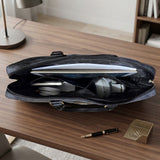 Geanta pentru Laptop 16", Unisex, Ajustabila - Guess 4G Round Classic Logo Stripe (GUCB166PG4S4RK) - Black