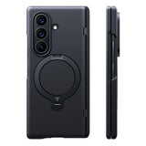 Husa de protectie Torras Ostand Q3 Spin compatibil cu Samsung Galaxy Z Fold8 Ultra, Negru